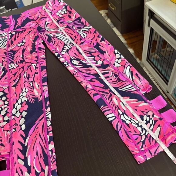 Lilly Pulitzer luxletic cropped leggings a jungle in here print - Picture 7 of 12